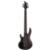 LTD D 5 Black Natural Burst Satin bass guitar
