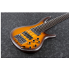 Ibanez SRF706-BBF e-bass soundgear 6-str. brown burst flat, fretless