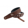 Ortega OSBY-6 Byzantine Brown Guitar Genuine Leather Strap