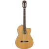 Fender CN-140SCE Nylon Thinline Natural electric acoustic guitar with case