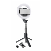 Mackie MRING 6 LED lamp on a stand/ selfie stick