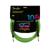 Fender Professional Series Glow in the Dark Cable Green 10′ guitar cable