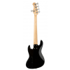 Sadowsky MetroExpress 21-Fret Hybrid P/J Bass, Maple Fingerboard, 5-String - Solid Black High Polish bass guitar