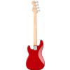 Fender Squier Mini Precision Bass LRL Dakota Red bass guitar