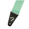 Fender 2″ Am Pro Seat Belt Strap Mystic Surf Green guitar strap