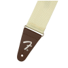 Fender 2″ Am Pro Seat Belt Strap Olympic White guitar strap