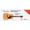 Fender FA-115 Drednought pack V2 Natural acoustic guitar SET