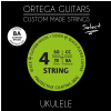Ortega UKS-BA Custom Nylon Select baritone ukulele strings 26-30