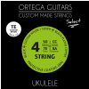 Ortega UKS-TE Custom Nylon Select tenor ukulele strings 26-28