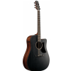 Ibanez AAD190CE-WKH Weathered Black Open Pore electric acoustic guitar