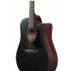 Ibanez AAD190CE-WKH Weathered Black Open Pore electric acoustic guitar