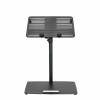 Gravity LTS T 02 B Universal Laptop Stand with Adjustable Holding Pins and Steel Base, Black 