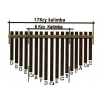 Ars Nova WK-10BK kalimba