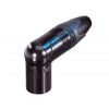 Neutrik NC3MRX-B right angle male cable connector