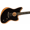 Fender American Acoustasonic Jazzmaster Ebony Fingerboard Black electric acoustic guitar