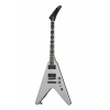 Gibson Dave Mustaine Flying V EXP Silver Metallic electric guitar