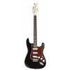 De_Salvo EGSTBK Black Mythos electric guitar