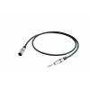 Proel STAGE335LU1 audio cable TRS / XLRm 1m