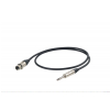 Proel ESO250LU5 audio cable TS / XLRf 5m
