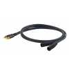 Proel CHLP330LU3 audio cable 2x RCA / 2x XLRm 3m