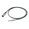 Proel BULK220LU1 audio cable TS / XLRm 1m