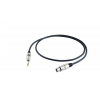Proel STAGE330LU1 audio cable TRS / XLRf 1m