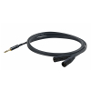Proel CHLP325LU15 audio cable TRS / 2x XLRm 1,5m