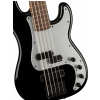 Fender Squier Contemporary Active Precision Bass V PH LRL Black bass guitar