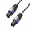 Adam Hall Cables K3 S225 SS 1000 - przewd gonikowy 2 x 2,5 mm2 standardowe zcze gonikowe 4-stykowe - standardowe zcze gonikowe 4 stykowe, 10 m