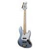 Lakland Skyline 44-60 Custom Bass, 4-String - Ice Blue Metallic Gloss bass guitar