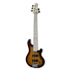 Lakland Skyline 55-01 Bass, 5-String - Three Tone Sunburst Gloss bass guitar