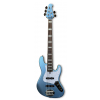 Lakland Skyline 55-60 Custom Bass, 5-String - Lake Placid Blue Gloss bass guitar