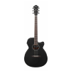 Ibanez AEG7MH-WK Weathered Black Open Pore electric-acoustic guitar