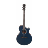 Ibanez AE 200JR DBF Dark Tide Blue Flat electric acoustic guitar