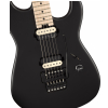 Charvel Jim Root Signature Pro-Mod San Dimas Style 1 HH FR M, Maple Fingerboard, Satin Black electric guitar