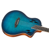 Ortega RTPDLX-FMA Flamed Maple Blue TourPlayer DeLuxe electric-nylon string guitar