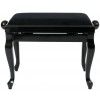 Gewa 901590 Classic piano bench, black, gloss