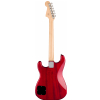 Fender Squier Paranormal Strat-O-Sonic Crimson Red Transparent electric guitar