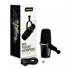 Shure MV7-Plus dynamic microphone for podcasters