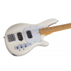 Schecter CV-4 Ivory bass guitar - ON SALE