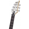 Schecter C-6 Deluxe FR Satin White electric guitar