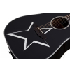 Schecter Robert Smith RS-1000 Busker Gloss Black acoustic guitar