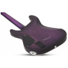 Schecter C-1 Platinum Satin Purple Burst electric guitar
