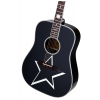 Schecter Robert Smith RS-1000 Busker Gloss Black acoustic guitar