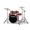 Sonor 17507149 drumset  aqX studio Set RMS Red Moon Sparkle