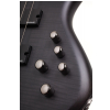 Schecter Stiletto Studio-4 See-Thru Black Satin  bass guitar