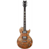 Schecter Solo-II Custom Gloss Natural/Burl electric guitar