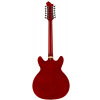 Hagstrom Viking DLX Wild Cherry Transparent gitara elektryczna, 12-strunowa Hagstrom Viking DLX Wild Cherry Transparent gitara elektryczna, 12-strunowa