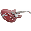 Hagstrom Super Viking Wild Cherry Transparent Flame electric guitar