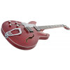 Hagstrom Super Viking Wild Cherry Transparent Flame LH gitara elektryczna, leworczna